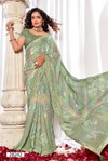 Omya By Vallabhi Moss Georgette Sarees Wholesale Price In Surat